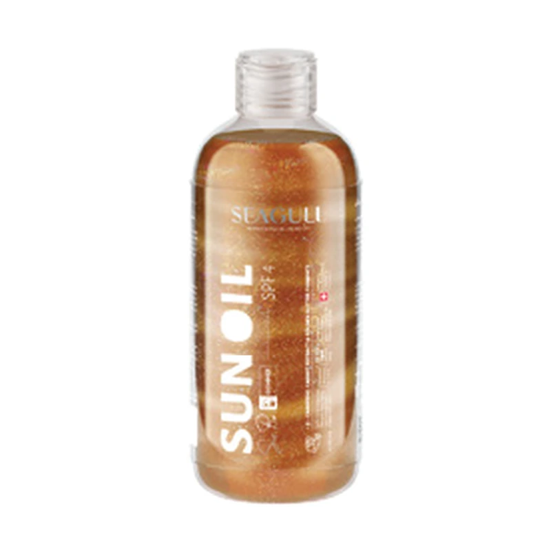 روغن برنزه کننده و ویتامینه اکلیلی SPF4 سی گل — ۲۵۰ میلی‌لیتر