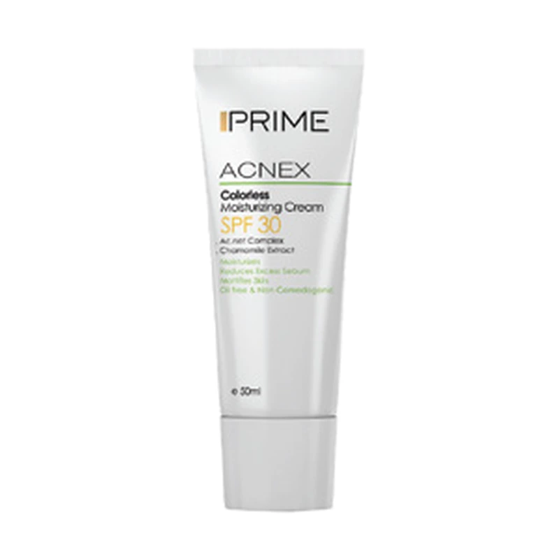 کرم مرطوب کننده فاقد رنگ SPF30 پرایم — ۵۰ میلی‌لیتر