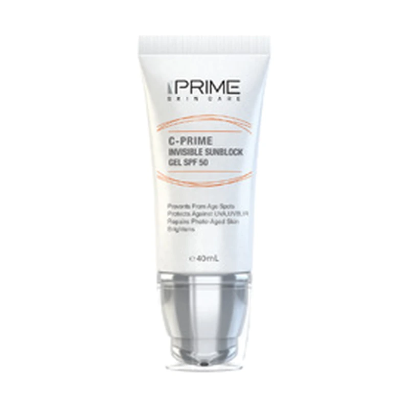 ژل ضد آفتاب تخصصی SPF50 پرایم — ۴۰ میلی‌لیتر