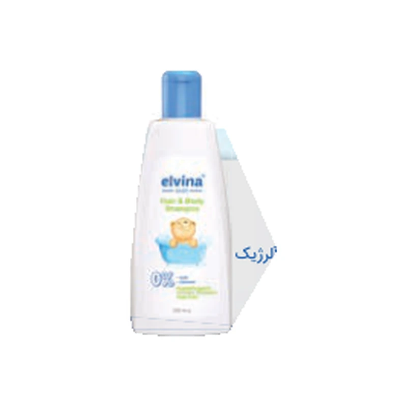 شامپو سر و بدن کودک الوینا — ۲۵۰ میلی‌لیتر