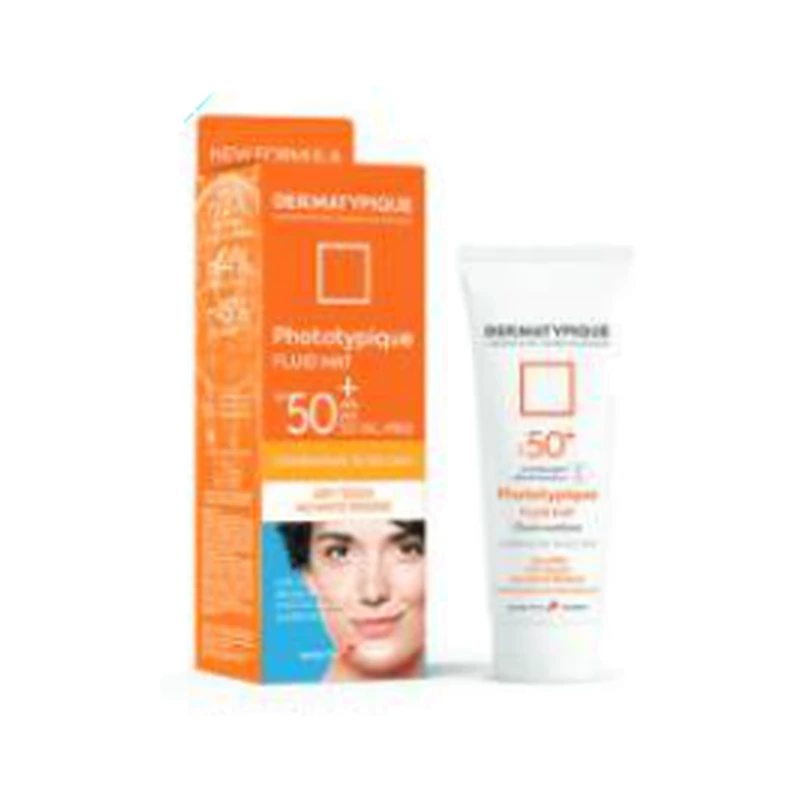 ضد آفتاب فلوئید مت فتوتیپیک بی رنگ SPF50+ درماتیپیک — ۵۰ میلی‌لیتر