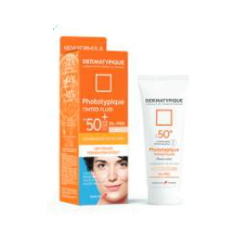 ضد آفتاب فلوئید رنگی فتوتیپیک روشن SPF50+ درماتیپیک — ۵۰ میلی‌لیتر