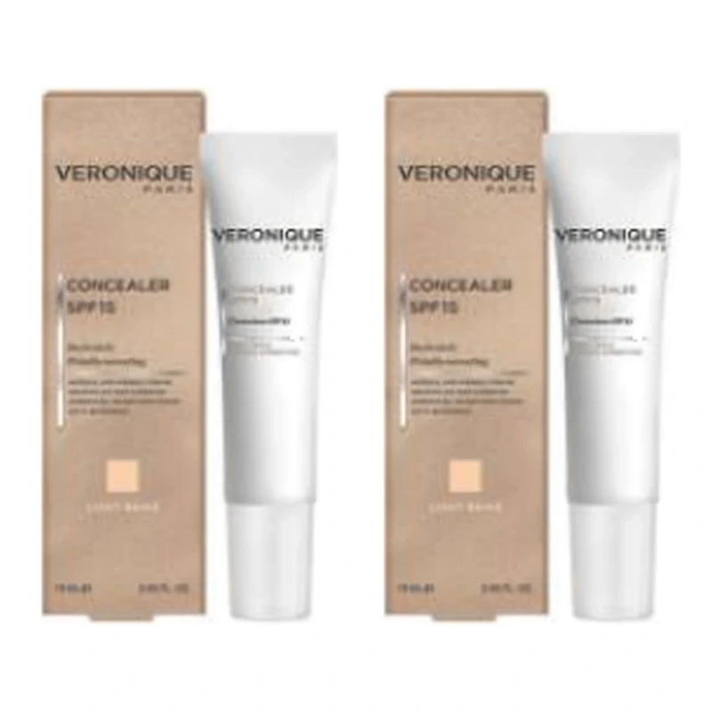 بسته کانسیلر SPF15 بژ روشن ورونیک — ۱۵ میلی‌لیتر