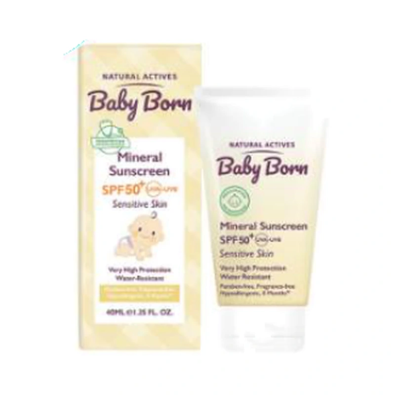 ضد آفتاب مینرال کودک SPF50+ بیبی برن — ۴۰ میلی‌لیتر