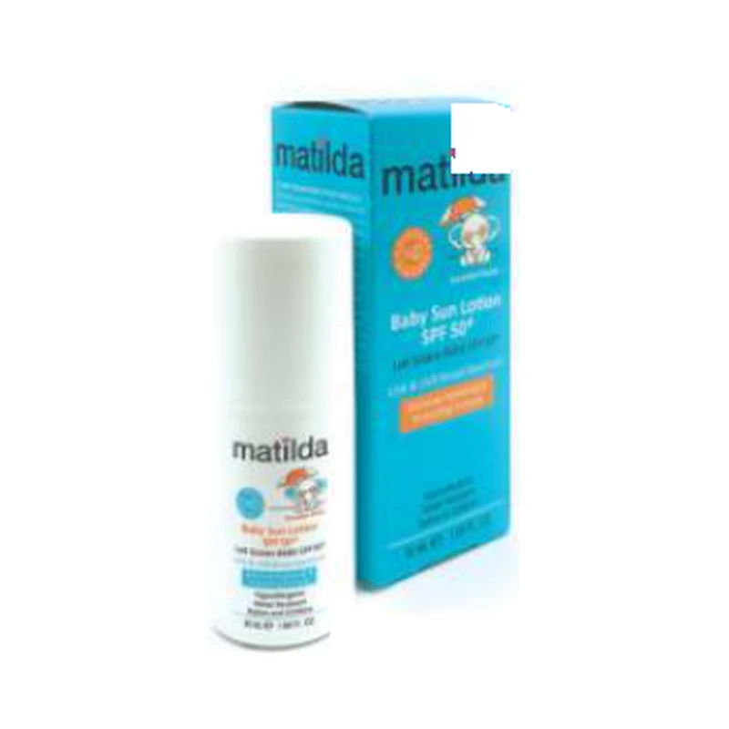 لوسیون ضد آفتاب کودک SPF50+ ماتیلدا — ۵۰ میلی‌لیتر